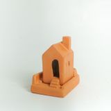  Đồ Đốt Trầm Hương Đất Nung - Hình Ngôi Nhà - TH10 