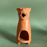  Đồ Đốt Trầm Hương Đất Nung - Con Hổ - TH17 