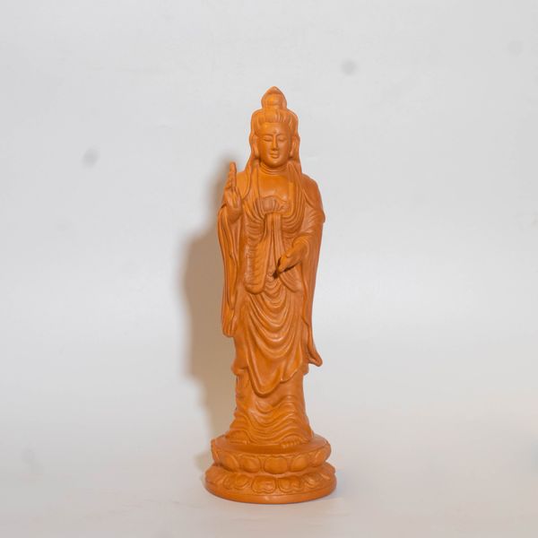  Tượng Quan Thế Âm Bồ Tát  Đất Nung - TTT118 