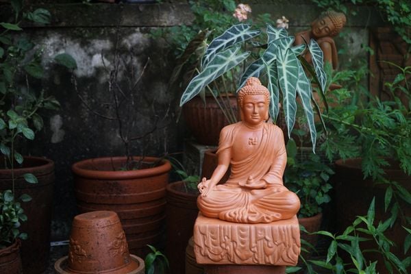  Tượng Phật Dược Sư Đất Nung - TTT60 