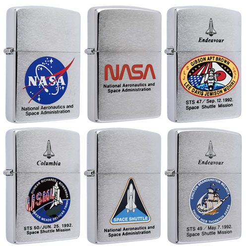 Set Zippo Nasa Bản Kỷ Niệm Năm 1992 Sản Xuất Giới Hạn  Đời VIII La Mã Cực Hiếm ZS32