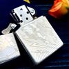 BẬT LỬA ZIPPO BẠC ĐÚC NGUYÊN KHỐI STERLING CHỦ ĐỀ LÔI THẦN NĂM 2005 ZB6