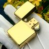 BẬT LỬA ZIPPO ĐỒNG KHỐI BRASS TRƠN BÓNG ĐỜI XIV NĂM 1998 ZL44