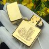 BẬT LỬA ZIPPO BRASS MẠ VÀNG ĂN MÒN CHỦ ĐỀ NHÀ QUỐC HỘI MỸ ĐỜI IX NĂM 1993 ZL236