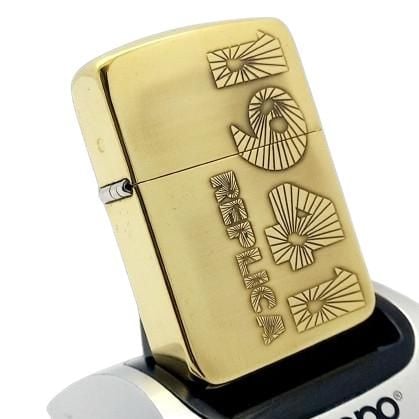 Bật Lửa Zippo Đồng Khối Replica 1941 Khắc Logo 1941 ZKB107