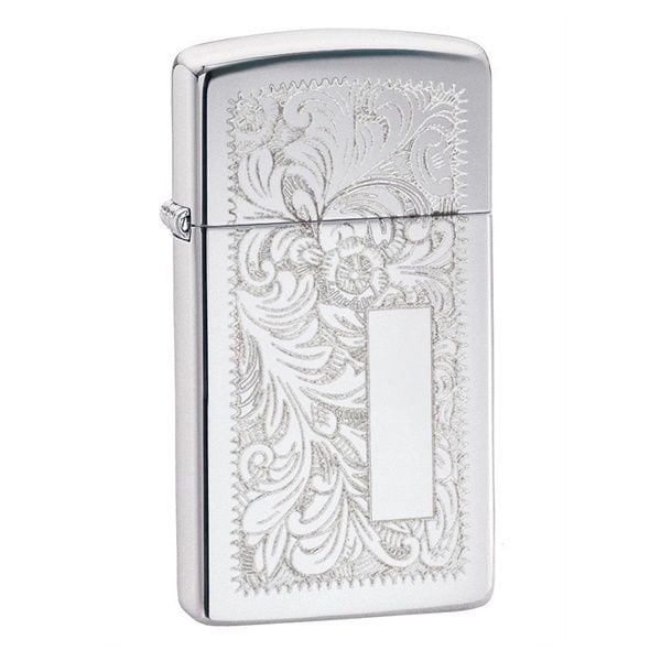 Bật Lửa Zippo Slim Chrome Venetian Z289