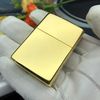 BẬT LỬA ZIPPO ĐỒNG KHỐI BRASS TRƠN BÓNG ĐỜI XIV NĂM 1998 ZL148