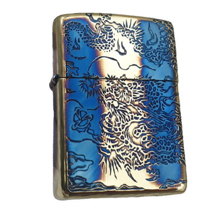 Bật Lửa Zippo Xuất Nhật Armor Rồng ZN110