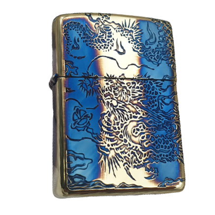 Bật Lửa Zippo Xuất Nhật Armor Rồng ZN110