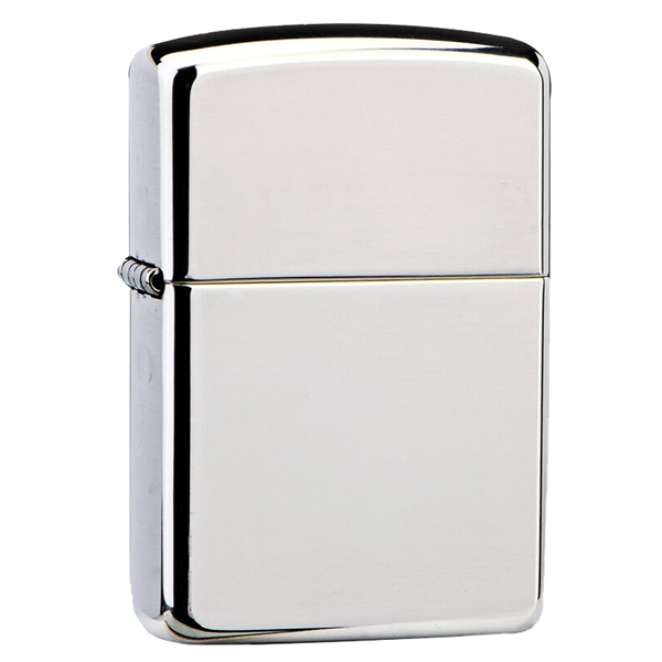 BẬT LỬA ZIPPO BẠC KHỐI STERLING BẢN ARMOR VỎ DẦY TRƠN BÓNG NĂM 2009 ZB53