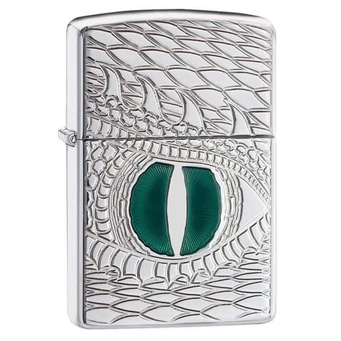 Zippo Armor mắt Rồng Xanh Z242