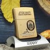 BẬT LỬA ZIPPO BRASS TẦU CHIẾN ĐỜI XIV LA MÃ NĂM 1998 ZL101