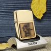 BẬT LỬA ZIPPO BRASS EMBLEM CHIẾN TRANH TRIỀU TIÊN ĐỜI XII LA MÃ NĂM 1996 ZL110