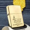 BẬT LỬA ZIPPO BRASS TẦU CHIẾN ĐỜI XIII NĂM 1997 ZL68
