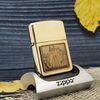 BẬT LỬA ZIPPO BRASS EMBLEM CHIẾN TRANH TRIỀU TIÊN ĐỜI XII LA MÃ NĂM 1996 ZL100