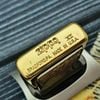 BẬT LỬA ZIPPO BRASS EMBLEM CHIẾN TRANH TRIỀU TIÊN ĐỜI XII LA MÃ NĂM 1996 ZL100