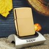 BẬT LỬA ZIPPO MẠ VÀNG GOLD PLATED TRƠN BÓNG ĐỜI V NĂM 1989 ZL232