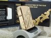 BẬT LỬA ZIPPO MẠ VÀNG HOA VĂN COTY 2018 NĂM 2018 ZL187