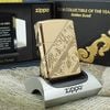 BẬT LỬA ZIPPO MẠ VÀNG HOA VĂN COTY 2018 NĂM 2018 ZL187
