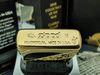 BẬT LỬA ZIPPO MẠ VÀNG HOA VĂN COTY 2018 NĂM 2018 ZL187