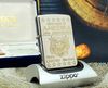 BẬT LỬA ZIPPO LIMITTED MẠ BẠC DEMI VÀNG CHỦ ĐỀ KỶ NIỆM 220 NĂM QUÂN SỰ HOA KỲ ĐỜI XI NĂM 1995 ZL170