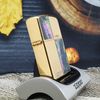 BẬT LỬA ZIPPO MẠ VÀNG TOÀN THÂN, KHẢM XÀ CỪ 2 MẶT BẢN ĐẶC BIỆT TRIỆN SHELLFISH (CỰC HIẾM) NĂM 2012 ZL157