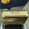 BẬT LỬA ZIPPO MẠ VÀNG GOLD PLATED HOA VĂN SIMMER HIẾM GẶP ĐỜI VIII LA MÃ NĂM 1992 ZL228