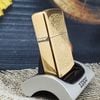 BẬT LỬA ZIPPO MẠ VÀNG GOLD PLATED CHỦ ĐỀ CAMEL HOA VĂN ĐẸP NỔI TIẾNG TOÀN CẦU ĐỜI XI NĂM 1995 ZL229