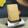 BẬT LỬA ZIPPO MẠ VÀNG GOLD PLATED TRƠN ĐỜI VII NĂM 1991 ZL231