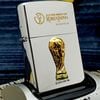 BẬT LỬA ZIPPO WOLD CUP EMBLEM CUP VÀNG ĐỜI XVI NĂM 2000 ZL163