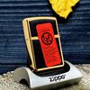 BẬT LỬA ZIPPO MẠ VÀNG GOLD PLATED ỐP COMBOSID ĐẸP SANG TRỌNG, MẪU NỔI TIẾNG SANG TRỌNG TOÀN CẦU NĂM 2003 ZL230
