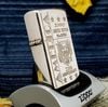 BẬT LỬA ZIPPO LIMITTED MẠ BẠC DEMI VÀNG CHỦ ĐỀ KỶ NIỆM 220 NĂM QUÂN SỰ HOA KỲ ĐỜI XI NĂM 1995 ZL173