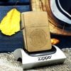 BẬT LỬA ZIPPO BRASS CHU NIÊN 32-92 ĂN MÒN CHỦ ĐỀ NỮ THẦN TỰ DO NĂM 1992 ZL221
