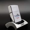 BẬT LỬA ZIPPO CHROME BÓNG TÀU CHIẾN ĐỜI XIV NĂM 1998 ZL99