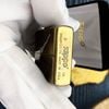 BẬT LỬA ZIPPO XUẤT NHẬT HỔ NỔI 4 MẶT ĐỒNG XI CHÁY NĂM 2014 - ZN87