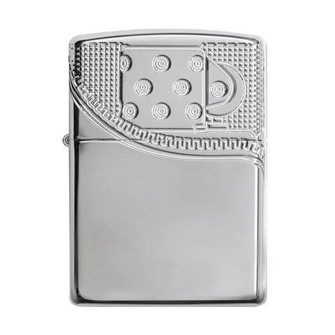 Bật Lửa Zippo 29674 – Zippo Armor Multicut Insert Zipper High Polish Chrome Z265