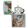 Zippo Chinese Dragon Street Chrome Design – 29837 Mã Sản Phẩm ZM55