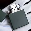 BẬT LỬA ZIPPO SƠN TĨNH ĐIỆN XANH QUÂN SỰ LOGO ZIPPO Z137