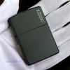 BẬT LỬA ZIPPO SƠN TĨNH ĐIỆN XANH QUÂN SỰ LOGO ZIPPO Z137