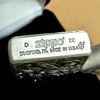 BẬT LỬA ZIPPO QUAN VŨ 3D CỰC SẮC SẢO MẠ BẠC BẢN AMOR DẦY - ZN103