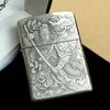 BẬT LỬA ZIPPO QUAN VŨ 3D CỰC SẮC SẢO MẠ BẠC BẢN AMOR DẦY - ZN103