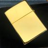 BẬT LỬA ZIPPO BRASS MẠ VÀNG TRƠN ĐỜI XIV NĂM 1998 ZL45
