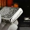 Bật lửa Zippo Bạc nguyên khối khắc Quan Thế Âm Bồ Tát 4 mặt - ZB30