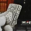 Bật lửa Zippo Bạc nguyên khối khắc Quan Thế Âm Bồ Tát 4 mặt - ZB30