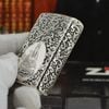 Bật lửa Zippo Bạc nguyên khối khắc Quan Thế Âm Bồ Tát 4 mặt - ZB30