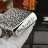 Bật lửa Zippo Bạc nguyên khối khắc Phật Như Lai 5 mặt - ZB12