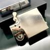 Bật Lửa Zippo Cổ Đồng Khối Mạ Chrome Trơn Phay Xước Trơn 2 Mặt Đã Qua Sử Dụng Sản Xuất Năm 1939 ZQH143