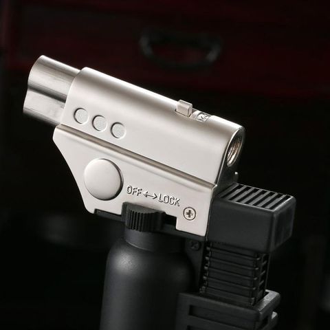 Bật Lửa Khò Cầm Tay 1 Tia Cực Mạnh, Để Bàn Có Chế Độ Rảnh Tay Cực Tiện Lợi BCZ-500