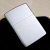 BẬT LỬA ZIPPO ĐỒNG KHỐI MẠ CHROME TRƠN PHAY XƯỚC ĐỜI XI NĂM 1995 ZL559