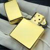 BẬT LỬA ZIPPO ĐỒNG KHỐI BRASS TRƠN BÓNG ĐỜI XV NĂM 1999 ZL41